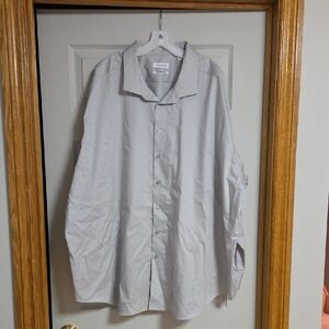 Calvin Klein Light Gray Dress Shirt